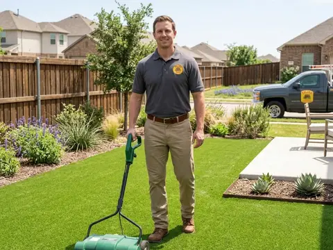 Professional artificial turf deep cleaning service in Houston, Texas
